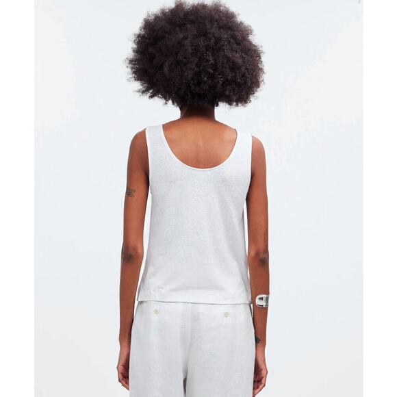 Madewell Knotted-Strap Tank Small - Picture 3 of 6